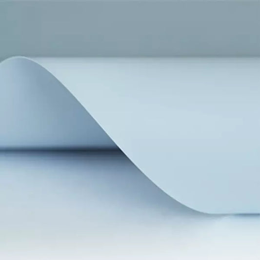 Satin Spanndecke mit Keder Farbe 110 hellblau - Folienbreite bis 320 cm